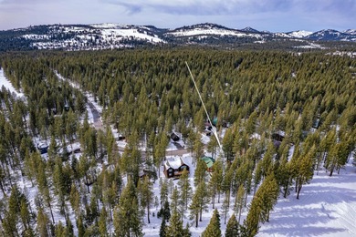 Positioned on the 9th fairway of the Tahoe Donner Golf Course on Tahoe Donner Golf Course in California - for sale on GolfHomes.com, golf home, golf lot