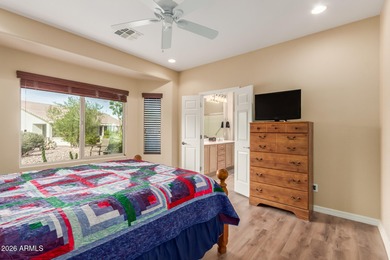 EXPLORE INSPIRED RESORT LIVING w/ this cozy Jubilance model on Poston Butte Golf Club in Arizona - for sale on GolfHomes.com, golf home, golf lot