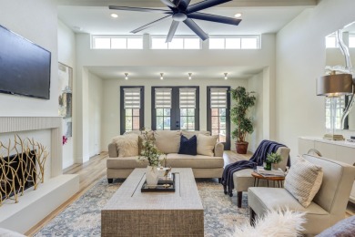 This Stunning Vintage Modern built by Ventura Homes in Brooke on Stone Gate Golf Course in Texas - for sale on GolfHomes.com, golf home, golf lot