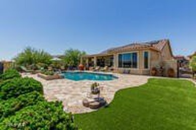 Exceptional Golf Course Home with Private Pool  Designer Kitchen on Poston Butte Golf Club in Arizona - for sale on GolfHomes.com, golf home, golf lot