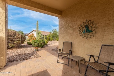 EXPLORE INSPIRED RESORT LIVING w/ this cozy Jubilance model on Poston Butte Golf Club in Arizona - for sale on GolfHomes.com, golf home, golf lot