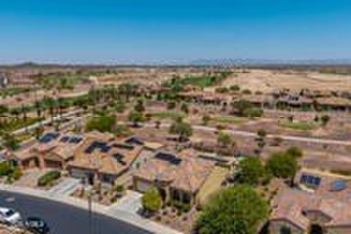 Exceptional Golf Course Home with Private Pool  Designer Kitchen on Poston Butte Golf Club in Arizona - for sale on GolfHomes.com, golf home, golf lot