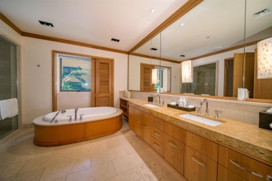 This exquisitely furnished residence offers luxury resort-style on Kapalua Golf Club - Bay Course in Hawaii - for sale on GolfHomes.com, golf home, golf lot