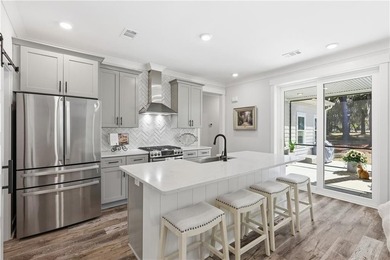 Experience Luxury Low-Country Living in this Beautifully Built on Sapelo Hammock Golf Club in Georgia - for sale on GolfHomes.com, golf home, golf lot