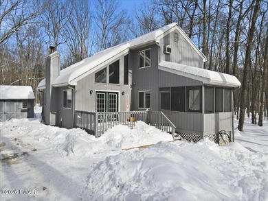 NESTLED IN THE WOODS - A PRIVATE RETREAT IN FAWN LAKE on Forest Lake Club in Pennsylvania - for sale on GolfHomes.com, golf home, golf lot