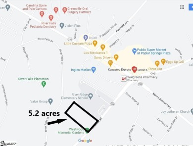 GREAT LOCATION!!!! 5.2 level acres close to the intersection of on River Falls Plantation in South Carolina - for sale on GolfHomes.com, golf home, golf lot