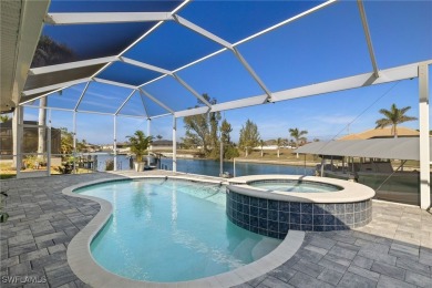 OWNER RELOCATED - ALL OFFERS CONSIDERED! This Gulf access pool on Burnt Store Golf Club in Florida - for sale on GolfHomes.com, golf home, golf lot