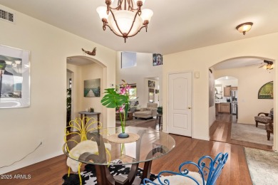 Live in an oasis at Johnson Ranch! This elegant 4-bedroom, 2 on The Golf Club At Johnson Ranch in Arizona - for sale on GolfHomes.com, golf home, golf lot