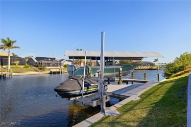 OWNER RELOCATED - ALL OFFERS CONSIDERED! This Gulf access pool on Burnt Store Golf Club in Florida - for sale on GolfHomes.com, golf home, golf lot
