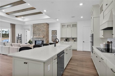 Welcome to the Mahogany-an expertly designed open-concept home on Laurel Island Links in Georgia - for sale on GolfHomes.com, golf home, golf lot