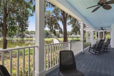 Peaceful lake home in Haig Point! This 5 bedroom 5 and  1/2 on Haig Point Golf Club in South Carolina - for sale on GolfHomes.com, golf home, golf lot