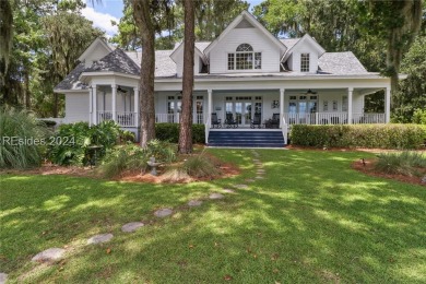 Peaceful lake home in Haig Point! This 5 bedroom 5 and  1/2 on Haig Point Golf Club in South Carolina - for sale on GolfHomes.com, golf home, golf lot