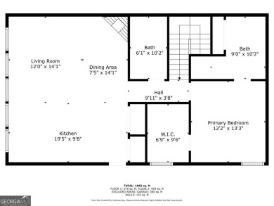 Live, Relax, or Invest in Lake Arrowhead  Beautiful 3BR / 2.5BA on The Highlands Course at Lake Arrowhead in Georgia - for sale on GolfHomes.com, golf home, golf lot