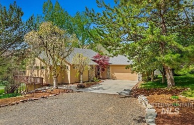 Acreage property nestled in the hills outside of Eagle! Over 3 on Shadow Valley Golf Course in Idaho - for sale on GolfHomes.com, golf home, golf lot