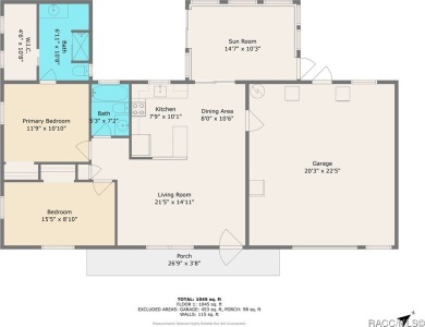 Nestled in the heart of Beverly Hills, this delightful 2-bedroom on Brentwood Farms Golf Club in Florida - for sale on GolfHomes.com, golf home, golf lot