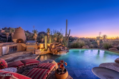 Set within the gated enclave of Pinnacle Canyon at Troon North on Troon North Golf Club  in Arizona - for sale on GolfHomes.com, golf home, golf lot