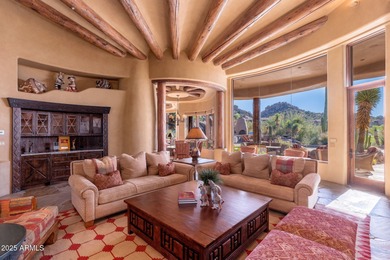 Set within the gated enclave of Pinnacle Canyon at Troon North on Troon North Golf Club  in Arizona - for sale on GolfHomes.com, golf home, golf lot