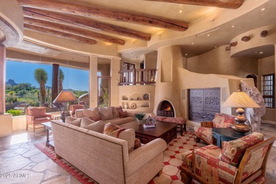 Set within the gated enclave of Pinnacle Canyon at Troon North on Troon North Golf Club  in Arizona - for sale on GolfHomes.com, golf home, golf lot