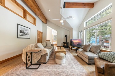 Located directly on the 16th fairway in the highly sought-after on Tahoe Donner Golf Course in California - for sale on GolfHomes.com, golf home, golf lot