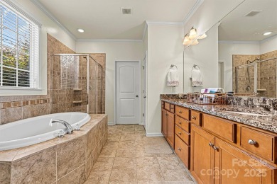 Custom-crafted by Bellamy Homes, this sprawling RANCH is a true on Cowans Ford Country Club in North Carolina - for sale on GolfHomes.com, golf home, golf lot