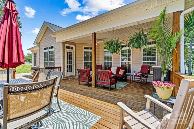 Custom-crafted by Bellamy Homes, this sprawling RANCH is a true on Cowans Ford Country Club in North Carolina - for sale on GolfHomes.com, golf home, golf lot