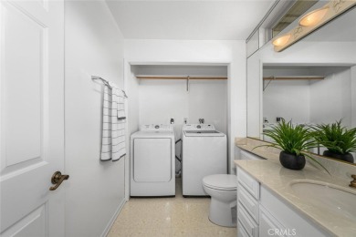 Welcome to this charming and unique 2-bedroom, 1.5-bath home in on Leisure World Seal Beach Golf Course in California - for sale on GolfHomes.com, golf home, golf lot