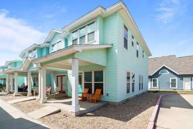 This end-unit, townhouse-style condo is perfectly located near on Palmilla Beach Golf Club in Texas - for sale on GolfHomes.com, golf home, golf lot