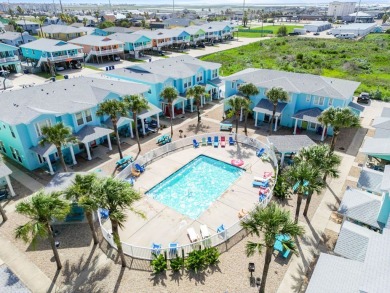 This end-unit, townhouse-style condo is perfectly located near on Palmilla Beach Golf Club in Texas - for sale on GolfHomes.com, golf home, golf lot