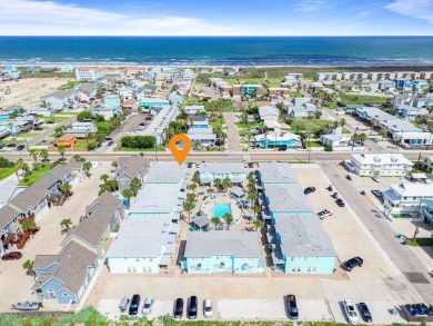 This end-unit, townhouse-style condo is perfectly located near on Palmilla Beach Golf Club in Texas - for sale on GolfHomes.com, golf home, golf lot