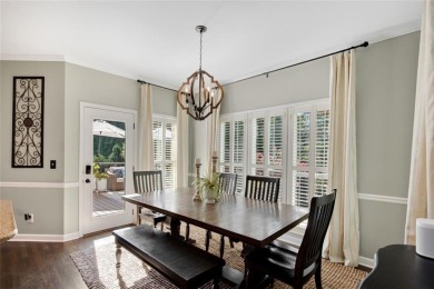 Welcome to this stunning brick entertainer's DREAM HOME in Towne on Towne Lake Hills Golf Club in Georgia - for sale on GolfHomes.com, golf home, golf lot