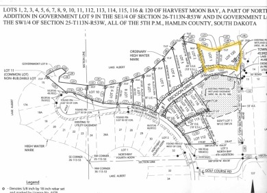 Lot 1 & Lot 120 on Harvest Moon Bay on Lake Region Golf Course in South Dakota - for sale on GolfHomes.com, golf home, golf lot