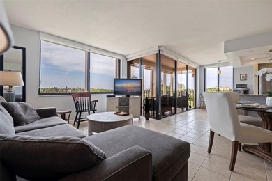 An abundance of natural light and updates in this welcoming on Isla Del Sol Yacht and Country Club in Florida - for sale on GolfHomes.com, golf home, golf lot