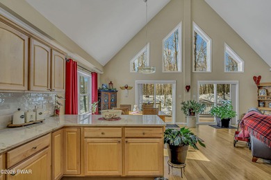 Nestled amongst the trees that surround the golf course in The on The Hideout Golf in Pennsylvania - for sale on GolfHomes.com, golf home, golf lot