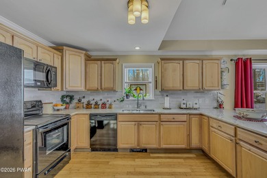 Nestled amongst the trees that surround the golf course in The on The Hideout Golf in Pennsylvania - for sale on GolfHomes.com, golf home, golf lot