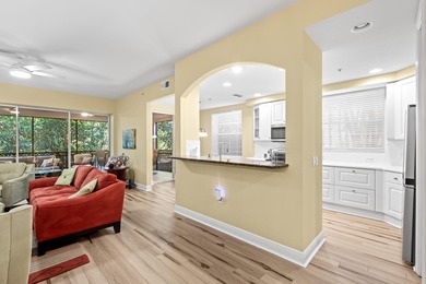 Delightful Deer Crossing 3 bedroom, 2 bath 1st floor end unit on The Rookery At Marco in Florida - for sale on GolfHomes.com, golf home, golf lot