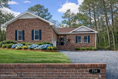 Welcome to your charming all-brick ranch, perfectly situated on on Woodlake Country Club in North Carolina - for sale on GolfHomes.com, golf home, golf lot