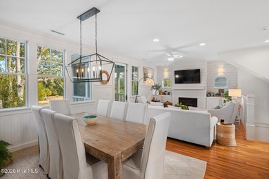 Located on a high homesite overlooking the 13th tee of the Bald on Bald Head Island Golf Club in North Carolina - for sale on GolfHomes.com, golf home, golf lot