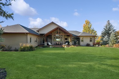 Come explore this stunning single-level residence on the 10th on Eagle Bend Golf Course in Montana - for sale on GolfHomes.com, golf home, golf lot