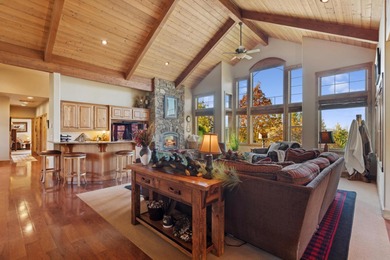 Come explore this stunning single-level residence on the 10th on Eagle Bend Golf Course in Montana - for sale on GolfHomes.com, golf home, golf lot