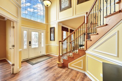 Prepare to be captivated by this remarkable brick Colonial home on Hawthorn Woods Country Club in Illinois - for sale on GolfHomes.com, golf home, golf lot