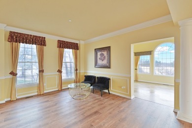 Prepare to be captivated by this remarkable brick Colonial home on Hawthorn Woods Country Club in Illinois - for sale on GolfHomes.com, golf home, golf lot