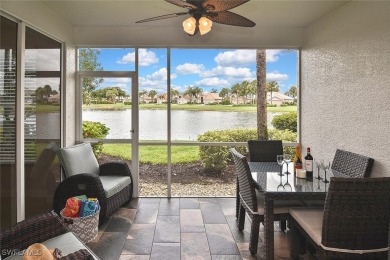 Step into this inviting and pristine first floor waterfront home on Colonial Country Club in Florida - for sale on GolfHomes.com, golf home, golf lot