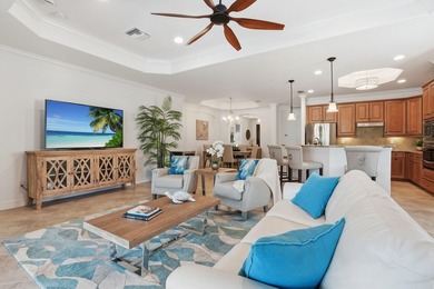 Discover the essence of Naples resort living in this beautifully on The Golf Club At Fiddlers Creek in Florida - for sale on GolfHomes.com, golf home, golf lot