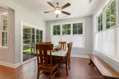Fabulous home located in the gated and golf community of on Carolina Trace Country Club in North Carolina - for sale on GolfHomes.com, golf home, golf lot