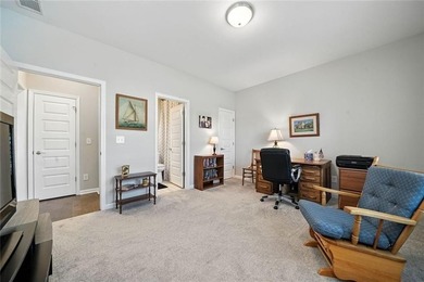 Built in 2021, this home boasts upgrades! Gently lived in by 1 on The Highlands Course at Lake Arrowhead in Georgia - for sale on GolfHomes.com, golf home, golf lot