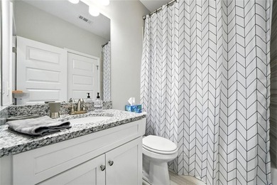 Built in 2021, this home boasts upgrades! Gently lived in by 1 on The Highlands Course at Lake Arrowhead in Georgia - for sale on GolfHomes.com, golf home, golf lot