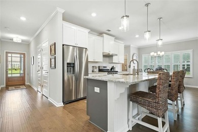 Built in 2021, this home boasts upgrades! Gently lived in by 1 on The Highlands Course at Lake Arrowhead in Georgia - for sale on GolfHomes.com, golf home, golf lot