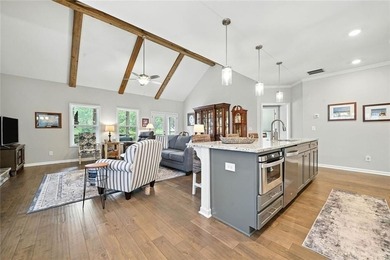 Built in 2021, this home boasts upgrades! Gently lived in by 1 on The Highlands Course at Lake Arrowhead in Georgia - for sale on GolfHomes.com, golf home, golf lot
