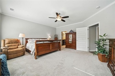 Built in 2021, this home boasts upgrades! Gently lived in by 1 on The Highlands Course at Lake Arrowhead in Georgia - for sale on GolfHomes.com, golf home, golf lot