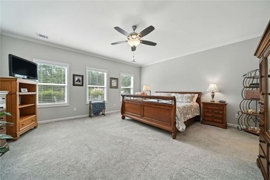 Built in 2021, this home boasts upgrades! Gently lived in by 1 on The Highlands Course at Lake Arrowhead in Georgia - for sale on GolfHomes.com, golf home, golf lot